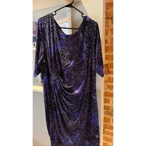 Women’s Printed Dress 💜🖤